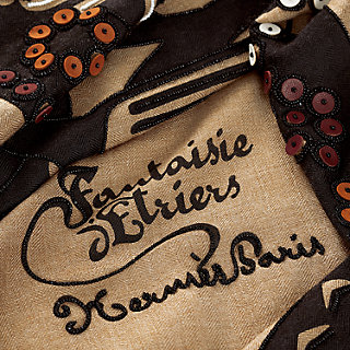 ≪23SS★≫HERMES 7分丈 パンツ シルク Fantaisie d’Etriers Fantaisie d'Etriers scarf 90 | Hermès Australia